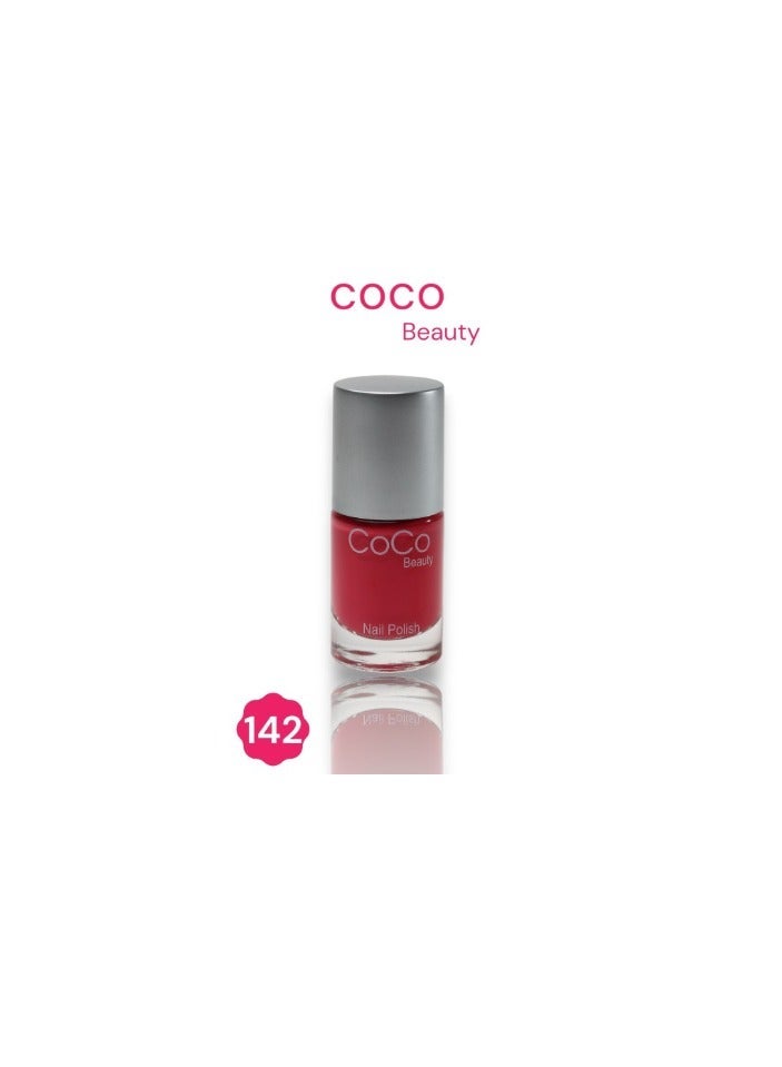 طلاء أظافر (142 ستيل وردي) 12ml